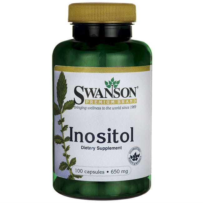 Inosit Vitamin B8 Inosit B - 8 650 mg 100 Kapseln SWANSON Hover Image