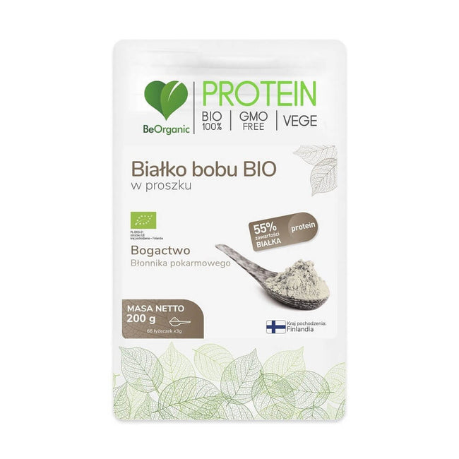 Proteinpulver aus Ackerbohnen BIO 66 Portionen à 200g beorganic MEDICALINE Hover Image