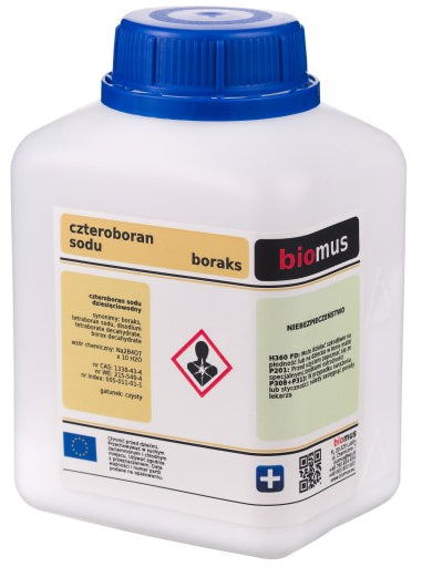 Natriumtetraborat-Decahydrat Borax Borax 250g BIOMUS Hover Image