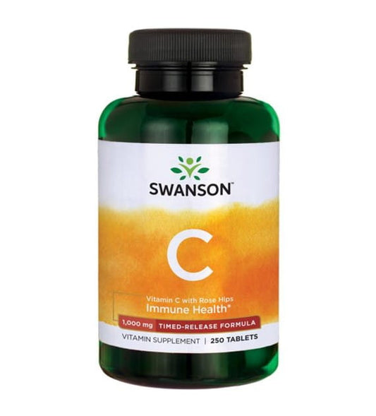 Vitamin C mit Hagebutten 1000 mg Vitamin C mit Hagebutten 250 Tabletten von SWANSON