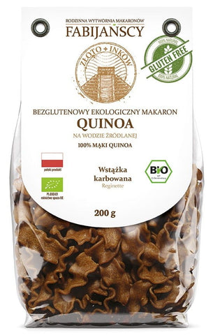 Nudeln (mit Quinoa) geripptes Band BIO BIO 200 g - FABIJAŃSCY